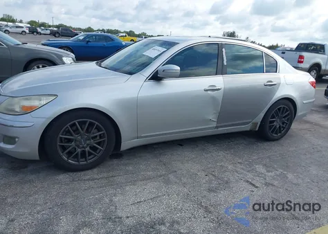 2009 Hyundai Genesis 3.8 из США, поврежденный, VIN KMHGC46E09U026051